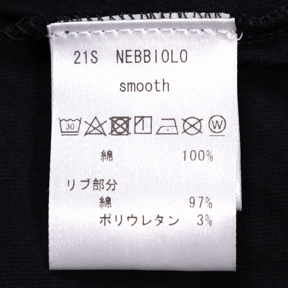 ANTICIPO アンティチポ NEBBIOLO-smooth クルーネック ニット 半袖 カットソー コットン/綿100% メンズ 【国内正規品】